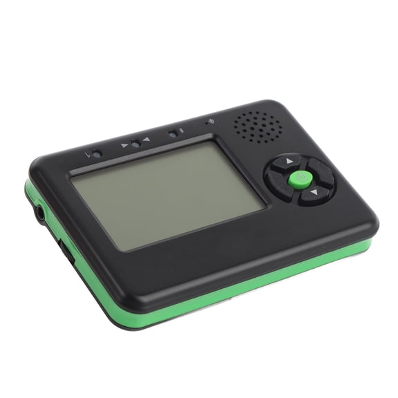 Rupoun 2-in-1 Universal Digital Metronome Tuner for Guzheng Erhu Pipa Guqin Nguyen 12 Tone Equal Temperament with Built-in Microphone and LCD Display ABS Material Black