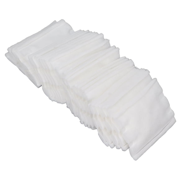 Rupoun 222pcs Cotton Pads Double Sided Cosmetic Pure Cotton Squares Skincare Makeup Nail Polish Removal Premium Pads