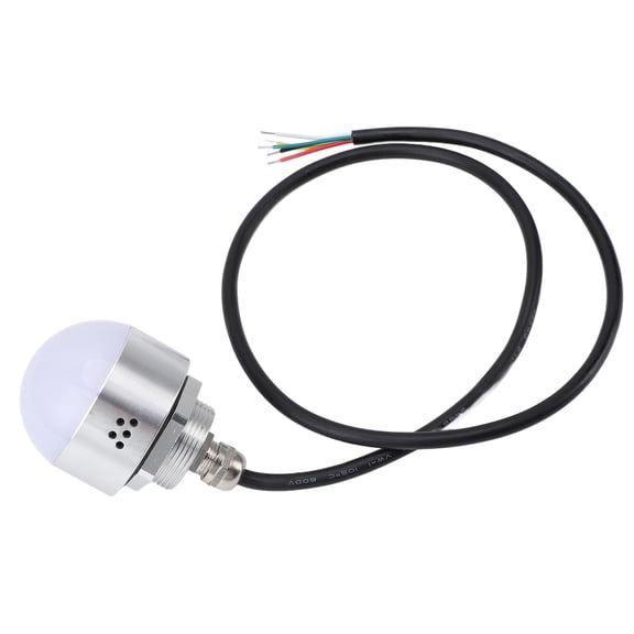 Rupoun 24V LED Industrial Signal Light 3 Color Warning Beacon Round Waterproof Machine Tool Lamp