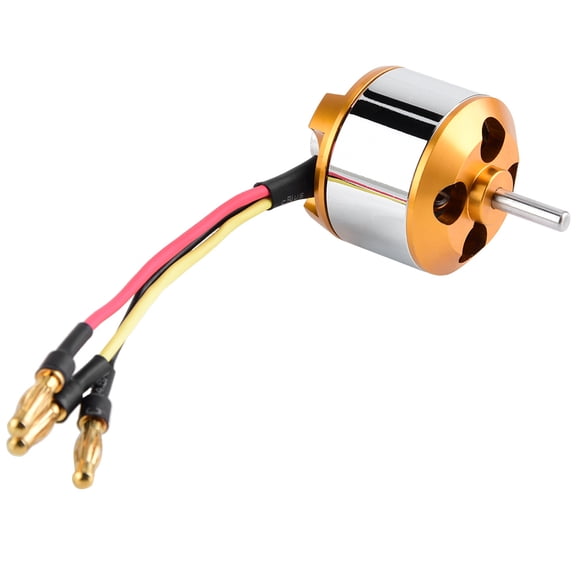 Rupoun 2814 Brushless Motor 1400KV High Thrust 2kg Power Engine for Fixed Wing RC Airplane Drone Fixed-Wing Aircraft Models Compatible with 3S 4S Lipos