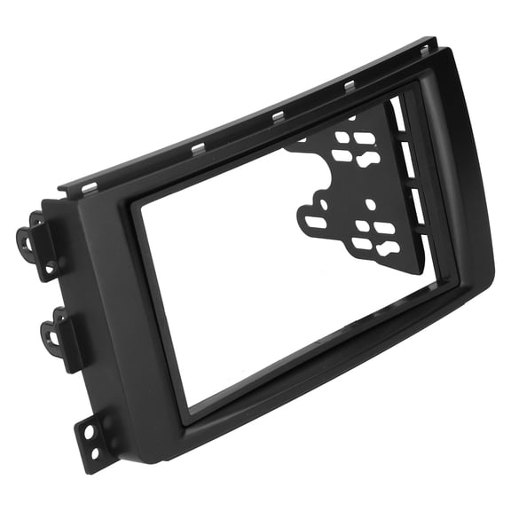 Rupoun 2Din Car Stereo Radio Fascia CD Dash Panel Refit Trim Replacement for SMART ForTwo 2007-2010, 11.42 inches / 29 cm