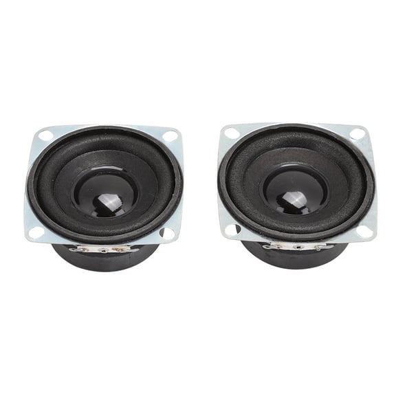 Rupoun 2PCS 2-Inch (5.1 cm) 4-Ohm 3W High Sensitivity Powerful Bass Full Range Bluetooth Loudspeaker Replacement Speakers for Home Audio DIY Projects, Compact Size, 2 Count
