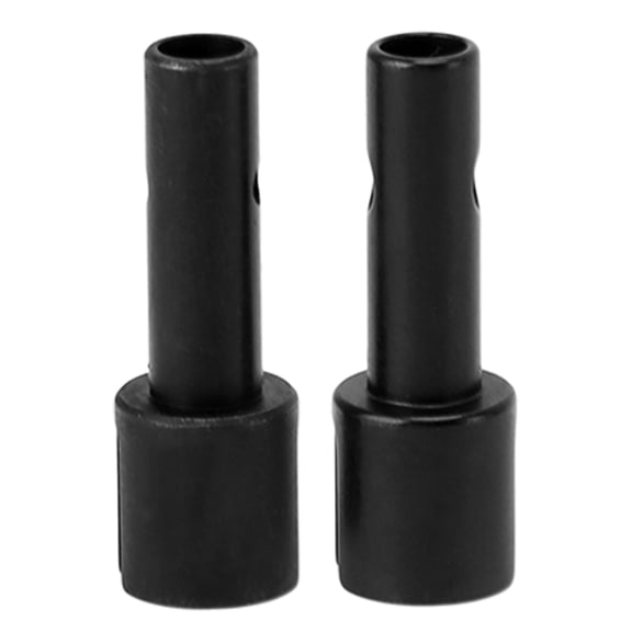 Rupoun 2PCS RC Car Wheel Stub Axles Steel Sturdy Replacement Wheel Axles for ZD Racing 1/8 RC Vehicle Black Finish Lightweight Upgrade Parts 1.5 inches / 38 mm Long Accessories
