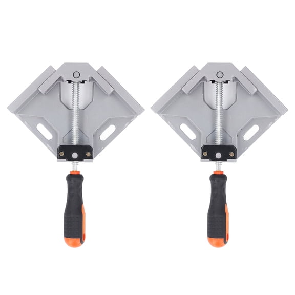 Rupoun 2Pcs Corner Clamp Set 90 Degree Right Angle Woodworking Clamping Jig for Picture Framing Wood Frame, 14.17 inches / 36 cm