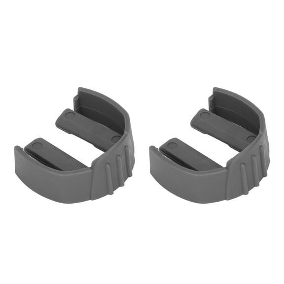 Rupoun 2pcs Car Wash Machine Quick Connector Buckle C Clip, Heavy Duty Pressure Washer Replacement Parts Compatible with Karcher K2 K3 K7 Models (Grey, 0.39 x 0.24 inches / 10 x 6 mm)