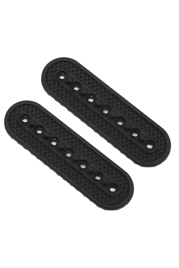 2pcs Hat Extender 7 Holes Easy Installation Flexible Silicone Snap Back Hat Extender Cap Half Size Extender Strap Buckle Replacement for Baseball Caps 10 inches / 25.4 cm