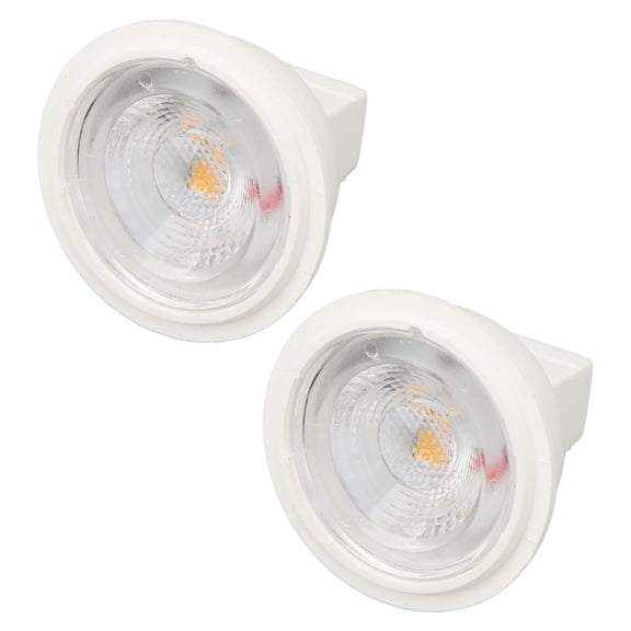 Rupoun 2pcs MR11 LED Light Bulbs AC12V 3W (300LM) Spotlight Bulb, Warm White 2700K-3000K for Landscape & Track Lighting