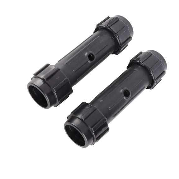 Rupoun 2pcs Plastic Paddle Connector Replacement Accessory for Kayak Inflatable Boat, High Strength Canoe Oar Shaft Joints, 6.49 inches / 16.5 cm Length, Black Watercraft Paddle & Oar Accessories