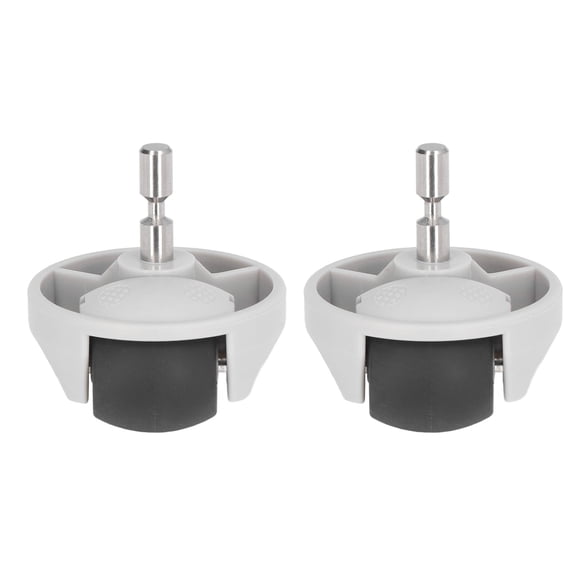 Rupoun 2pcs Robot Sweeper Universal Caster Front Wheel Replacement Compatible with Xiaomi 1S S50 T4 T7 Vacuum Cleaner Attachment Parts (3.94 inches / 10 cm)