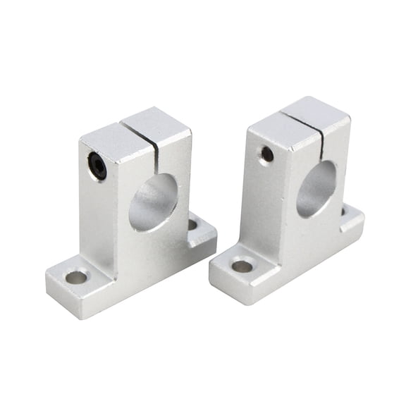 Rupoun 2pcs SK16 Linear Rail Shaft Support Bracket Vertical Optical Axis Holder for CNC Machines (3.93 inches / 10.00 cm) Hardware Brackets[cite: 1]