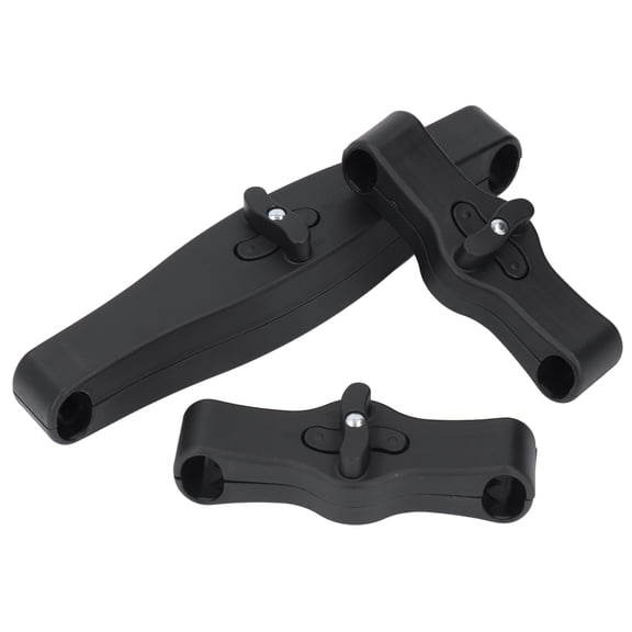 Rupoun 3-Piece Baby Stroller Connector Set for Twins, Universal Dual Stroller Linker and Pushchair Attachment Accessories, Safe and Stable Connection Clips, 12.2 inches / 31.00 cm
