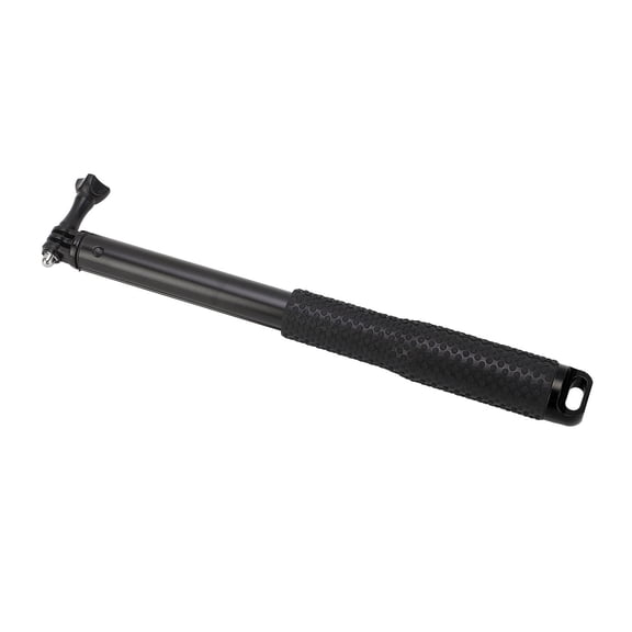 Rupoun 36 inches / 92 cm Action Camera Extendable Selfie Stick, Mini Portable Handheld Aluminium Alloy Tripod Stand for Cellphones, Black