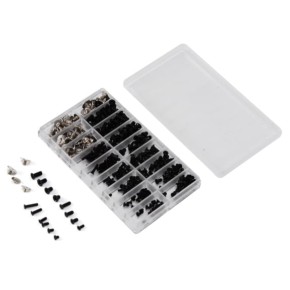 Rupoun 360-Piece Computer Screws Kit Alloy Steel Micro Cross Assortment M2 M2.5 M3 Fasteners