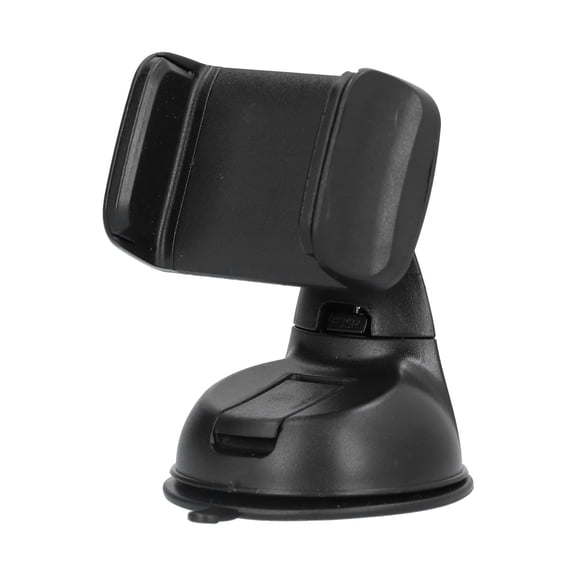 Rupoun 360 Rotation Mini Suction Cup Mobile Cell Phone Mount Car Dashboard Windscreen Phone Holder Universal Bracket for Hands-Free Driving, Black (3.54 x 3.54 x 3.15 inches)