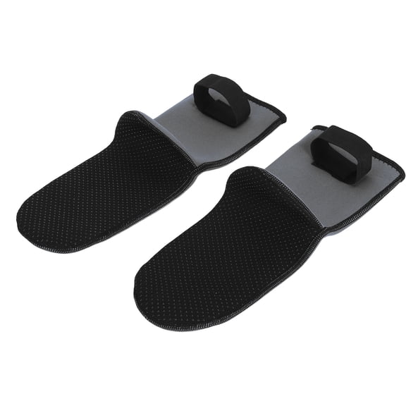 Rupoun 3mm Neoprene Diving Socks Anti Slip Wear Resistant Thermal Beach Water Booties for Men Women, Gray L