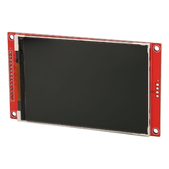 Rupoun 4 Inch SPI TFT LCD Display Module (10.16 cm) 480x320 Resolution ILI9488 Drive 14-Pin Serial Screen for DIY Electronics Projects, Non-Touch Visual Interface Component