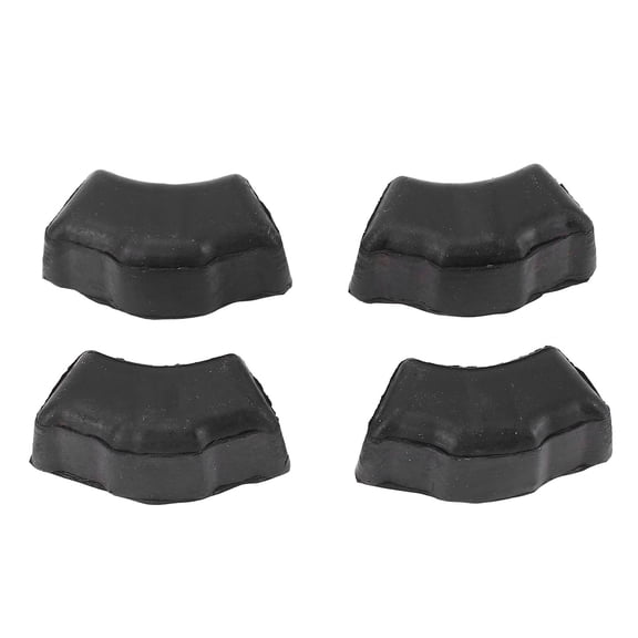 Rupoun 4 Pcs Motorcycle Rear Wheel Shock Absorber Rubber Cushion Damper Set, Premium Replacement Parts to Reduce Vibration for Honda C70 S90 CL90 CT90 S65, Black, Matte Finish