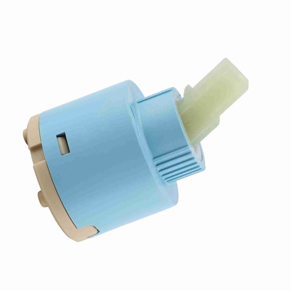 Rupoun 40mm Ceramic Cartridge Replacement Water Mixer Tap Inner Control Faucet Valve ABS Blue Practical Leak Protection 1.6 x 0.9 inches / 40 x 24 mm