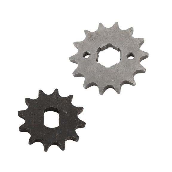 Rupoun 428 14T 20mm & 12T 17mm Chain Sprocket Kit High Performance Steel Replacement Parts for 50cc 70cc 90cc 110cc Scooters ATV Dirt Bike Bicycles Go Kart Motor 4.33 inches / 11.0 cm