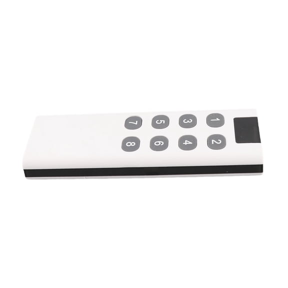 Rupoun 433MHz Universal Wireless Learning Code Digital Remote Controller Transmitter High Power 1000m Remote Control 8 Keys for Garage Doors and Home Automation Systems