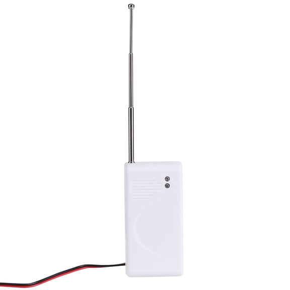 Rupoun 433MHz Wired Overflow Leakage Sensor Water Level Leak Detector Home Security Alarm, White (2.8 inches / 7 cm)