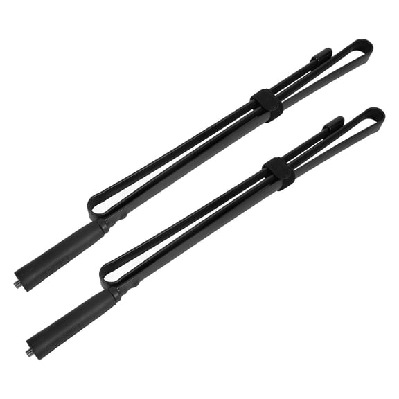 Rupoun 48.8 Inches Long Tactical Walkie Talkie Radio Antenna, Dual Band 136MHz-520MHz, 3.5dBi High Gain SMA Female Interface for Two Way Radios, 2 Pack