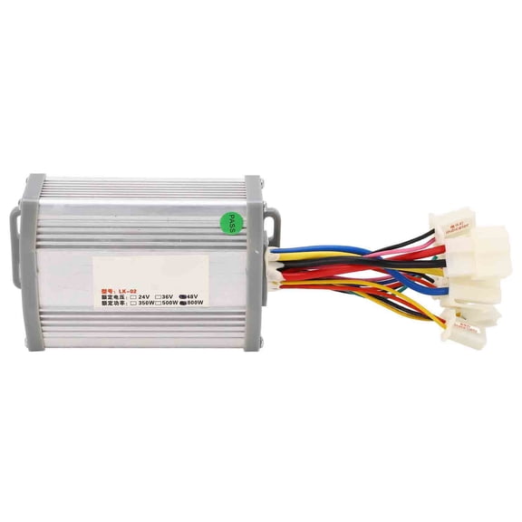 Rupoun 48V 800W Electric Bike Brushed Controller, Premium Aluminum Alloy Motor Speed Controller Replacement, E-Bike Retrofitting Kit Conversion Parts for Lithium Battery (7.87 inches / 20 cm)