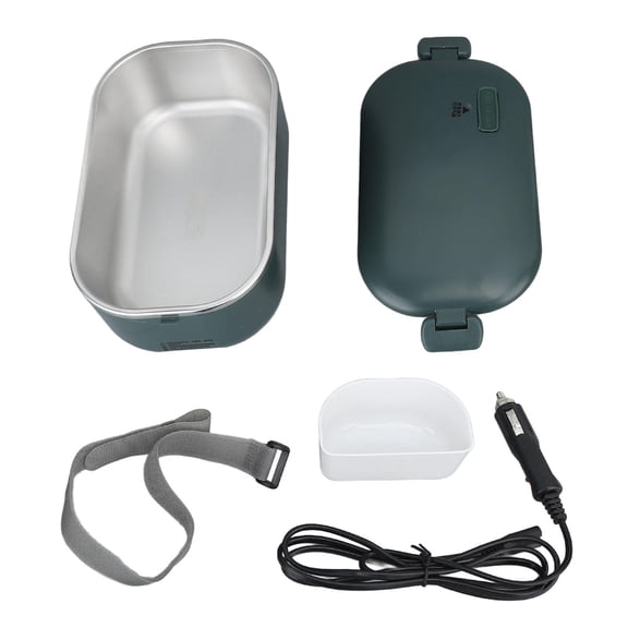 Rupoun 48W Portable 1L Electric Lunch Box Even Heating, Washable, TravelReady Food Warmer