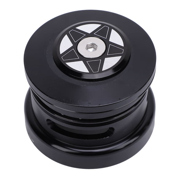 Rupoun 49.7mm / 1.95 inches Mountain Bike Headset Sealed Double Bearing Downhill Headset for 1.5 Tapered Tube Front Fork Bearings Replacement Parts for Cycling Enthusiasts