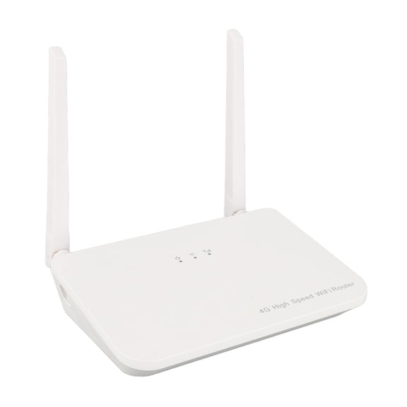 Rupoun 4G LTE Router 300Mbps Portable WiFi Hotspot with 2 Antennas, Micro SIM Card Slot, WAN/LAN Ports, Up to 32 Users, US Plug (8.66 inches / 22 cm) [cite: 12]