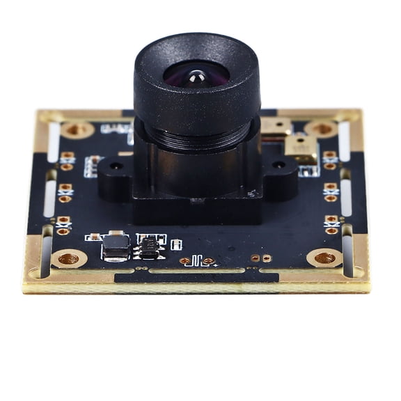 Rupoun 4MP 120FPS USB Camera Module Plug and Play 100 Degree Non-Distortion Webcam Board OV4689 Sensor Built-in Dual Microphones (5.12 inches / 13 cm)[cite: 1]