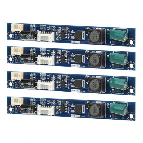 Rupoun 4PCS 15-24 Inches / 38.1-60.9 cm LCD Universal LED Boost Board for Professional Modification Maintenance