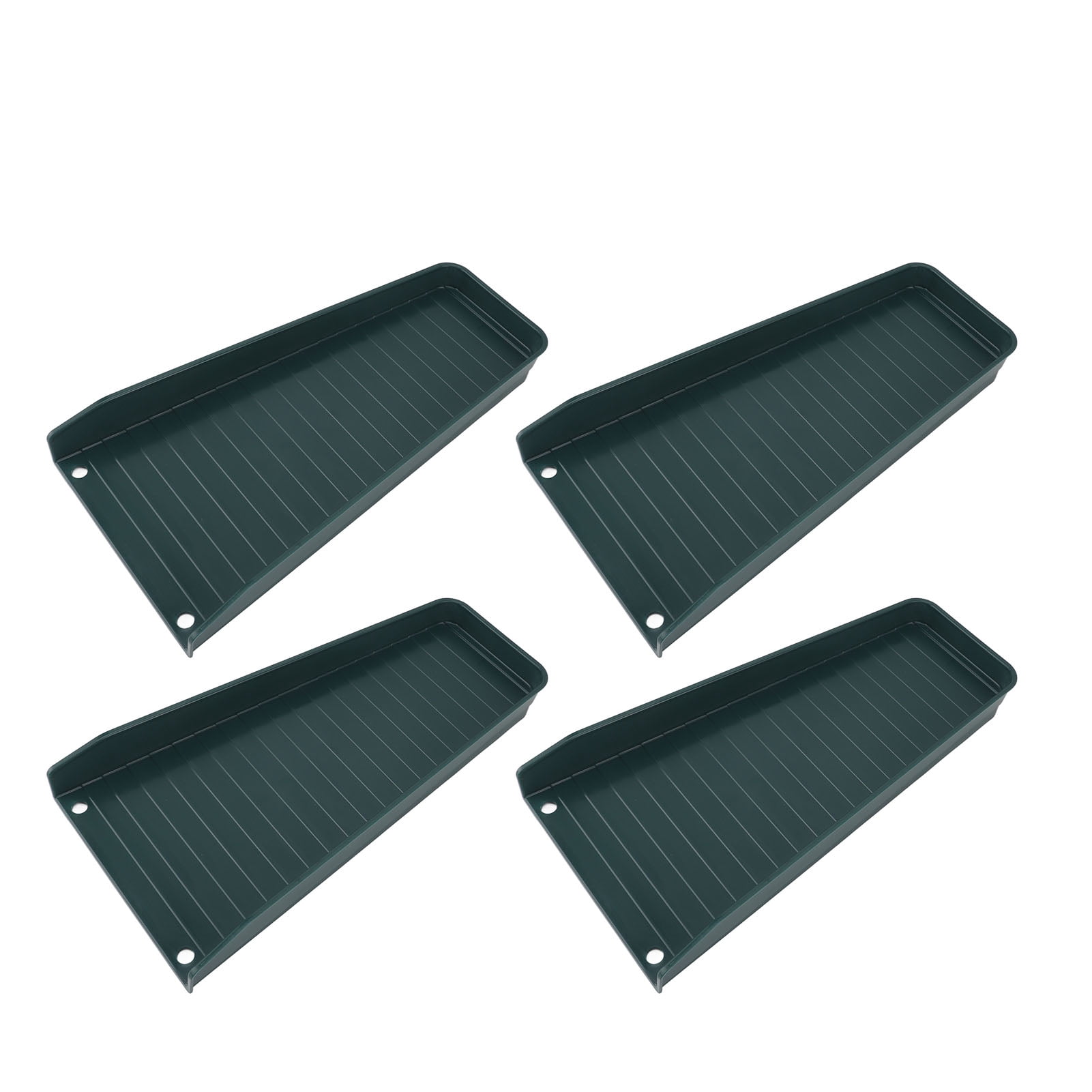 Rupoun 4PCS Downspout Splash Block Rain Gutter Extensions Fixable ...