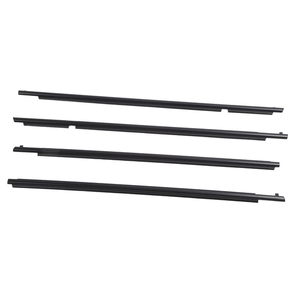 Rupoun 4PCS Window Weatherstrips Front Rear Left Right Car Moulding Trim Replacement for Toyota RAV4 2006-2008 (39.4 in / 100 cm)