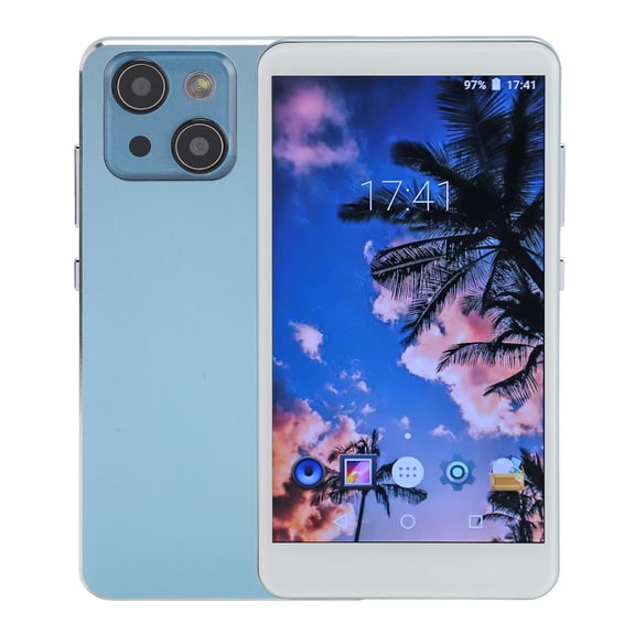 Rupoun 5.0 Inch HD Touchscreen MP4 Player with Stylus, 1920x1080 IPS Display Smart Digital Music Video Player with WiFi, Bluetooth 5.0, 8MP Camera for Android, Blue (8GB + 64GB Expansion)