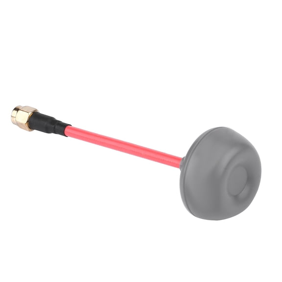 Rupoun 5.8G RHCP FPV Mushroom Shape TX/RX Antenna RC Drone Accessory (RP SMA Male), Fast Transmission Rate Wide Range Signal Stability, 4.2 inches / 10.6 cm, 0.92 oz / 26g