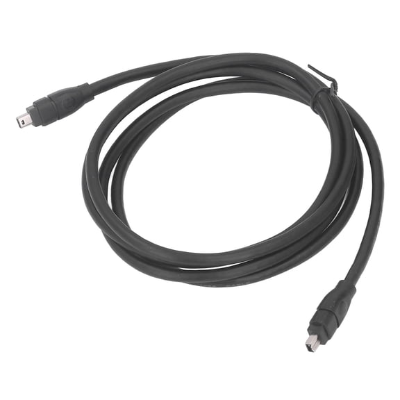 Rupoun 5.9ft / 1.8m IEEE 1394 Firewire DV Cable, 4-Pin Male to 4-Pin Male, 400Mbps Data Transfer Cord for Camcorder, Digital Camera, Scanner