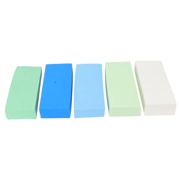 Rupoun 5 Pcs Painting Absorbing Sponge Art Paint Sponges Soft Texture Fine Pores Lightweight Portable Watercolor Magic Cotton for Acrylic Multi Scene Use Assorted Colors 6.7 in / 17.00 cm