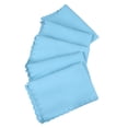 thumbnail image 1 of Rupoun 5-Piece Professional Cotton Piano Cleaning Cloth Set, Soft Lint-Free Polishing Wipe for Acoustic Guitar, Bass, Violin, and Flute Maintenance, Sky Blue Variant, 5.12 inches / 13 cm, 1 of 9