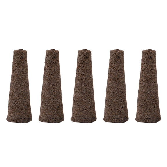 Rupoun 50 Pcs Peat Seedling Block for Gardening Hydroponics Soilless Cultivation Plants Germination Starter Plugs HRD-TN0524 Expandable Pellets 100 Grams Capacity Brown