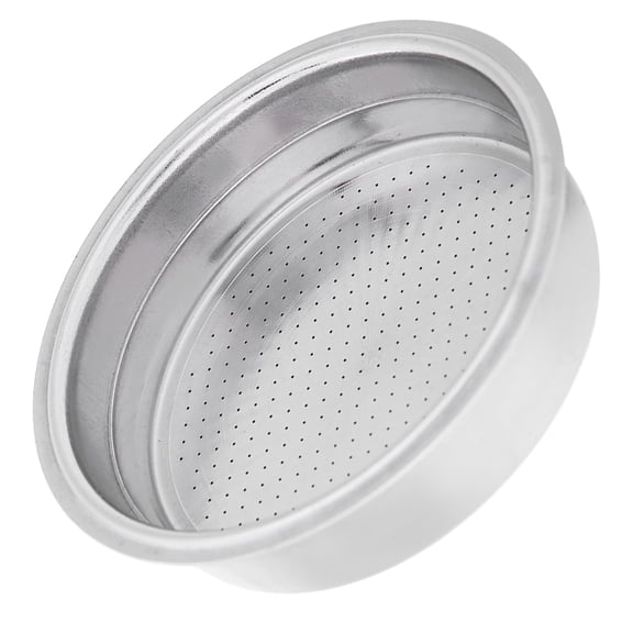 Rupoun 51mm Stainless Steel Espresso Machine Filter Basket For Single Cup, Double Layer Pressurized Coffee Strainer Replacement Accessory (2.01 inches / 51 mm)