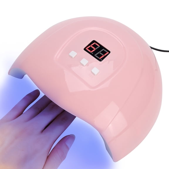 Rupoun 54W Nail Gel Curing Light 18 LED Light Chips Smart Sensor Nail Polish Drying Light (7.87 inches / 20 cm)