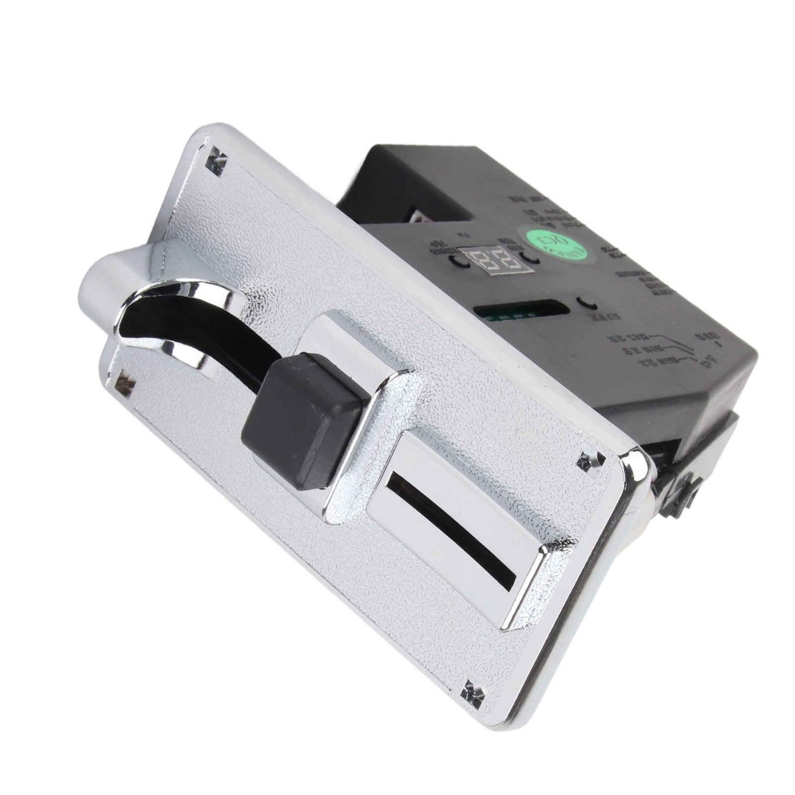 Rupoun 6 Type Coins CPU Multi Coin Acceptor, Memory Function Refund Button Smart Game Slot Selector for Vending Machines Arcade Cabinets