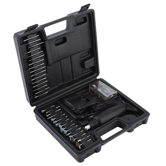Rupoun 60pcs Mini Electric Grinder Drill Rotary Tool Kit for Grinding, Polishing, Sanding and Hole Drilling, Multi-Function Corded Electric Rotary Tool (0.94 x 0.87 in / 2.4 x 2.2 cm)