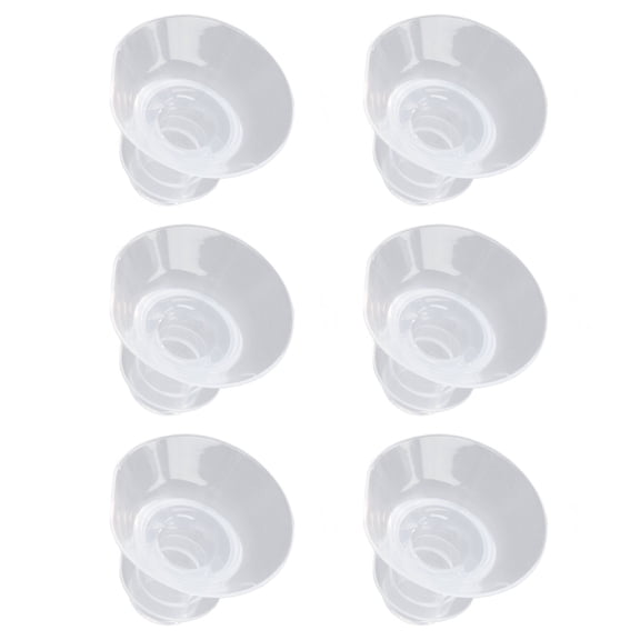Rupoun 6pcs Flange Inserts Hands Free Breast Pump Wearable Portable Spectra 24mm Shields Flanges 13mm / 0.5in