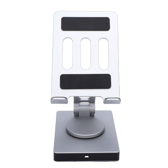 Rupoun 8 in 1 Rotating Tablet Docking Station Stand with 4K 60Hz HDMI USB C Hub RJ45 100W PD Fast Charging Memory Card Reader for Cellphones Tablets Handheld Gaming Consoles