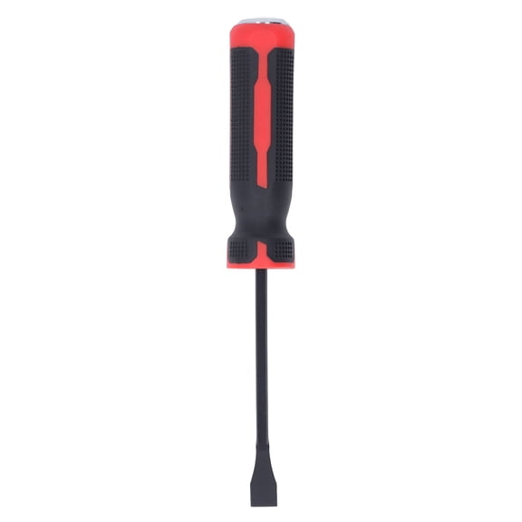 Rupoun 8in Multifunctional Pry Bar Strike End Pry Rod with Comfortable Grip for Industrial Car Repair, Automotive Maintenance, and Heavy Duty Demolition Tasks (8 inches / 20.3 cm)