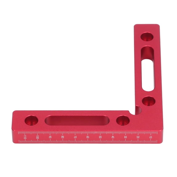 Rupoun 90 Degree Positioning Square Aluminum Alloy Right Angle Clamp 4.7 inches / 120mm L Type Corner Clamp for Woodworking Tool Cabinetry Picture Frame Making Precision Carpentry Tools