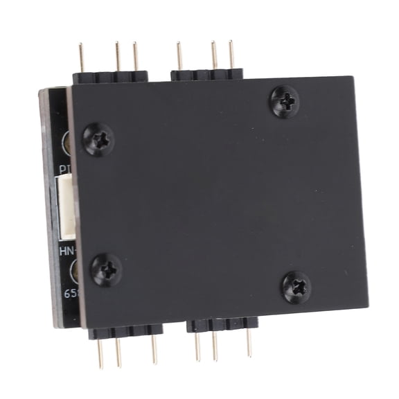 Rupoun ARGB Fan Hub Controller Sync Screen Customize Lighting Effects PC Fan Controller for 5V PC Case Light Panel Radiator Black Color 1.6 inches / 41 mm[cite: 1]