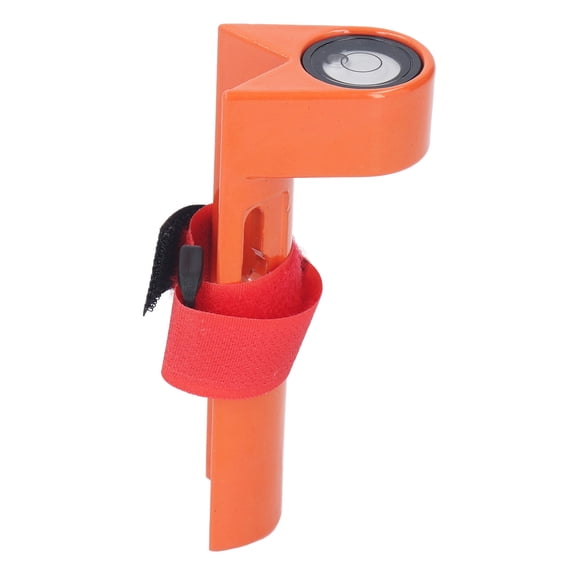 Rupoun Adjustable Grade Rod Level Aluminum Snap On 90 Degree Post Level for Home Decoration Renovation (5.12 in / 13.00 cm)